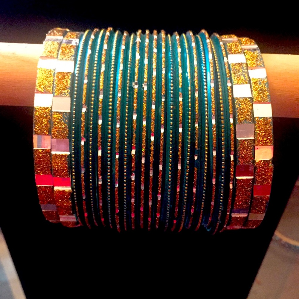 Bollywood Stacking bangle set belly dance boho 🎁⭐️👀